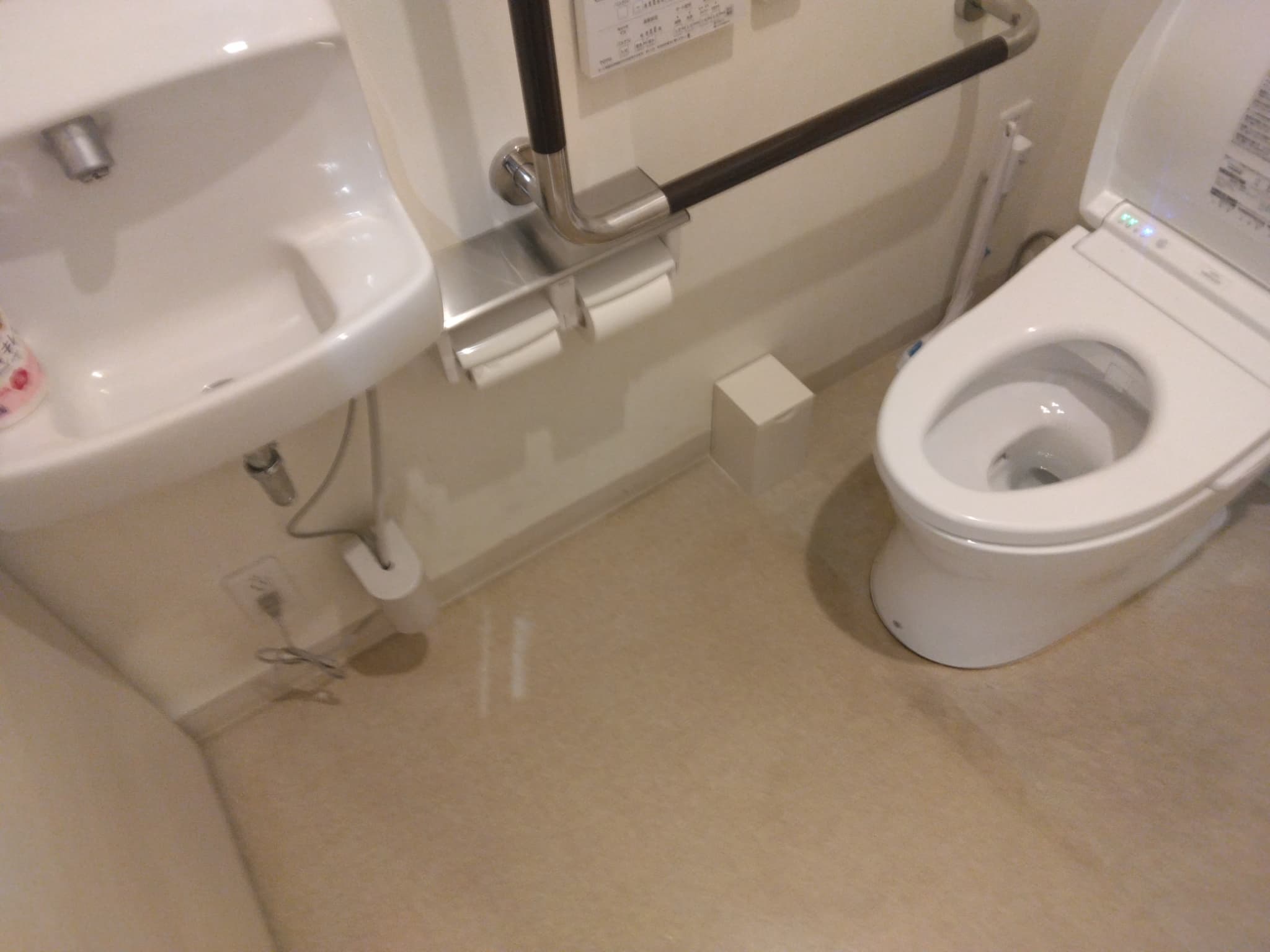 トイレのクリーニング